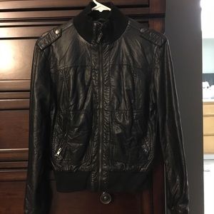Leather jacket